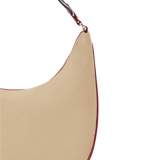 Sacs À Bandoulière Kipling Hania Classiche Beige | FR 1798ZU